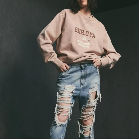 NWT Medium SER.O.YA Issac Sweatshirt - Picture 1 of 11